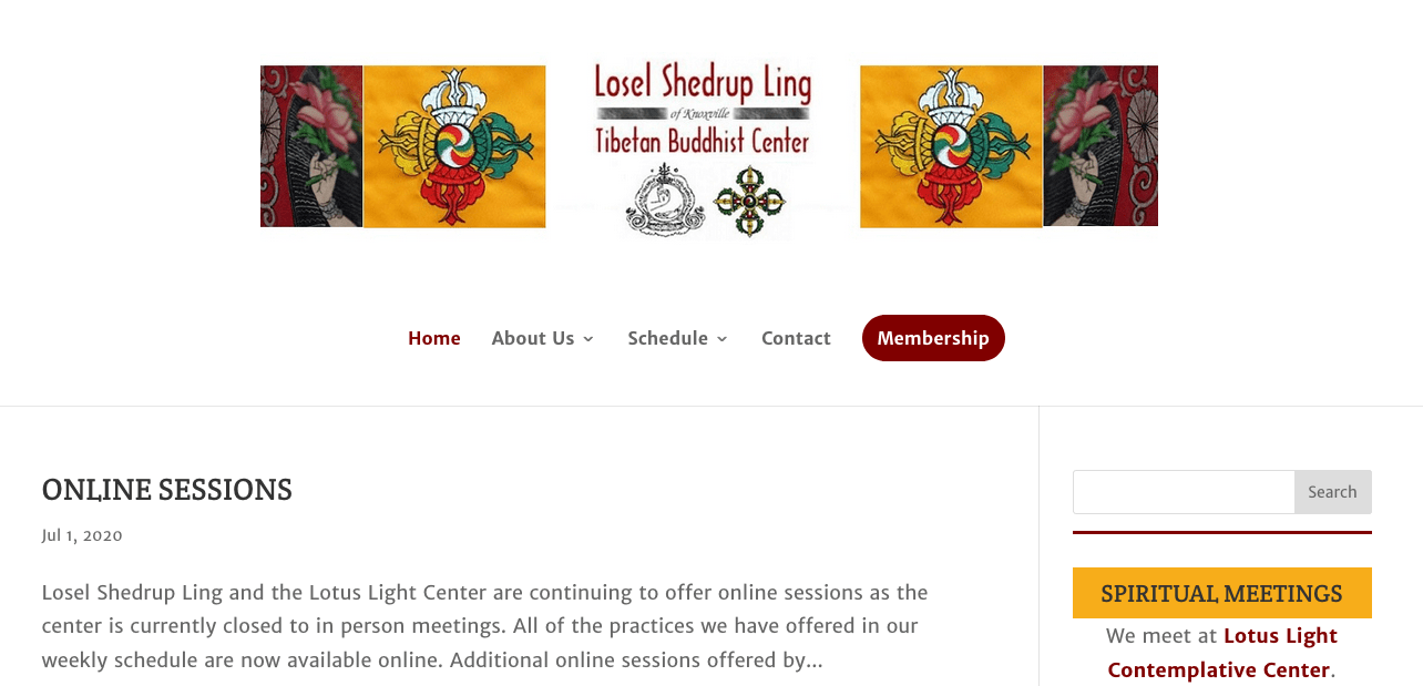 Losel Shredup Ling of Knoxville, Tibetan Buddhist Society